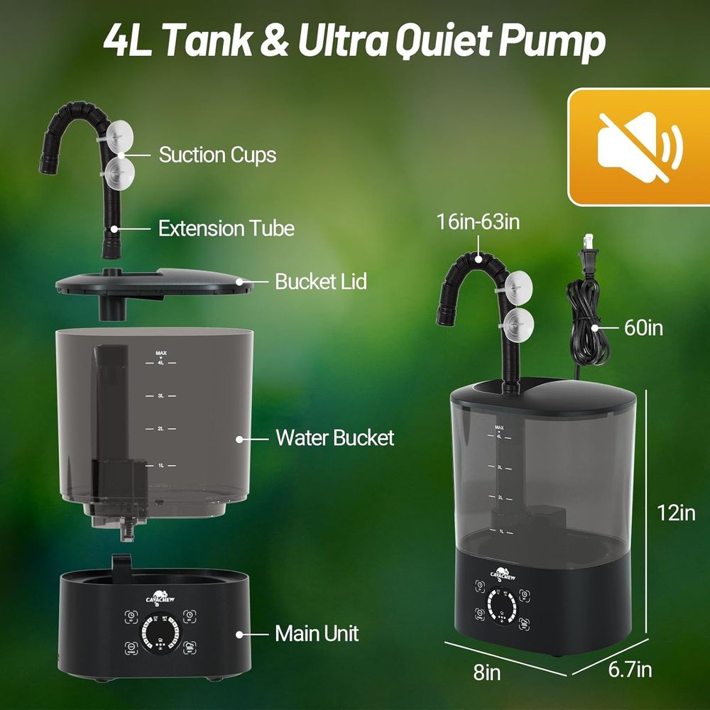 Automatic Misting System for R - Misting Nozzle Reptile reseña y precio