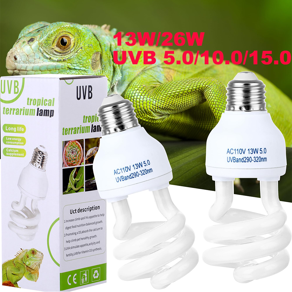 UVB 5.0 10.0 Reptile Heating L - Calcium Powder Reptile reseña y precio