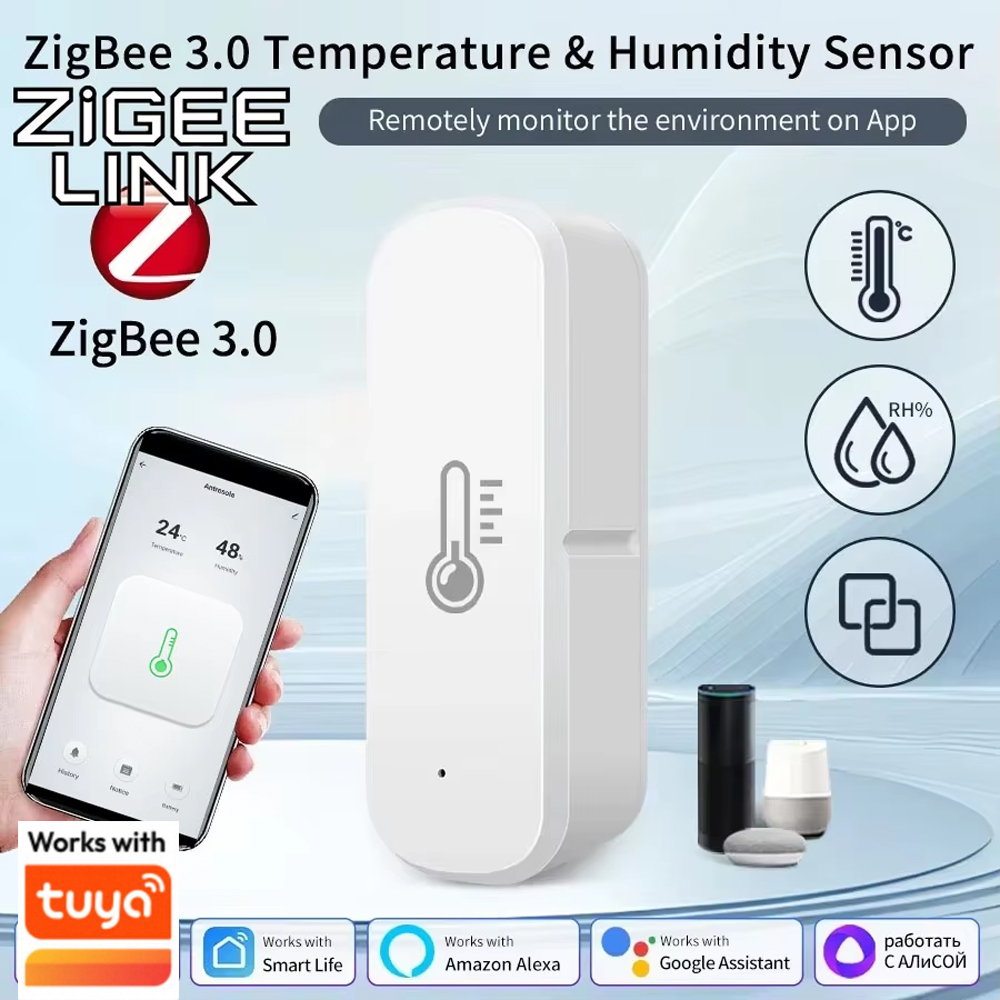 Smart Zigbee 3.0 Temperature H - Digital Hygrometer Probe reseña y precio