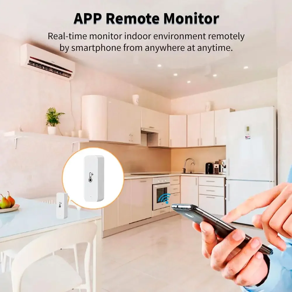Smart Zigbee 3.0 Temperature H - Digital Hygrometer Probe reseña y precio