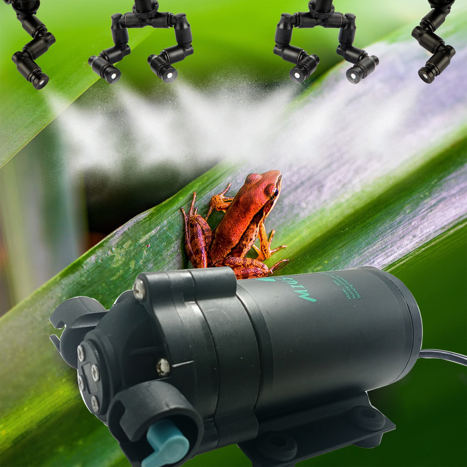 Reptile Fogger Mist System 360 - Terrarium Fogger Ultrasonic reseña y precio