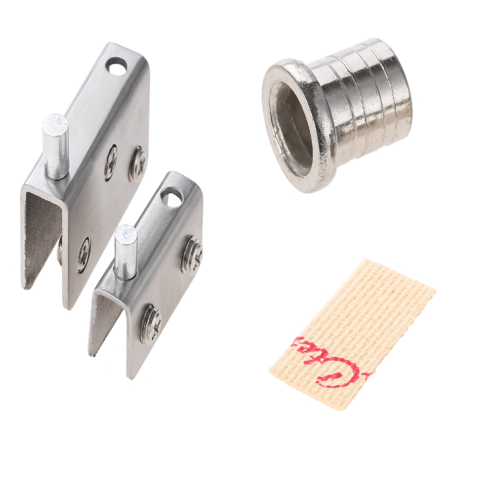 2 Pcs Glass Shelf Clamp Pivot  - Glass Door Hinge reseña y precio