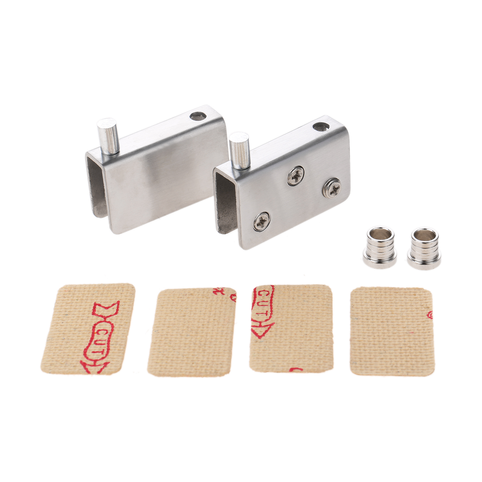 2 Pcs Glass Shelf Clamp Pivot  - Glass Door Hinge reseña y precio