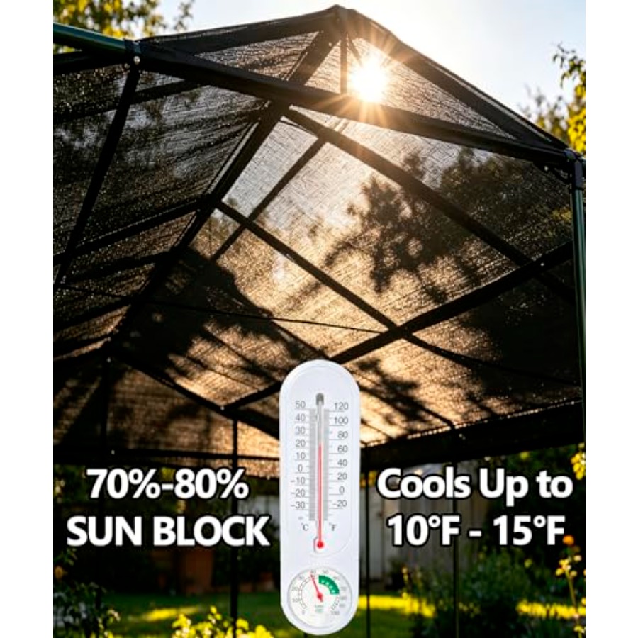 e.share Black Shade Cloth, 70- - Screen Top Mesh reseña y precio