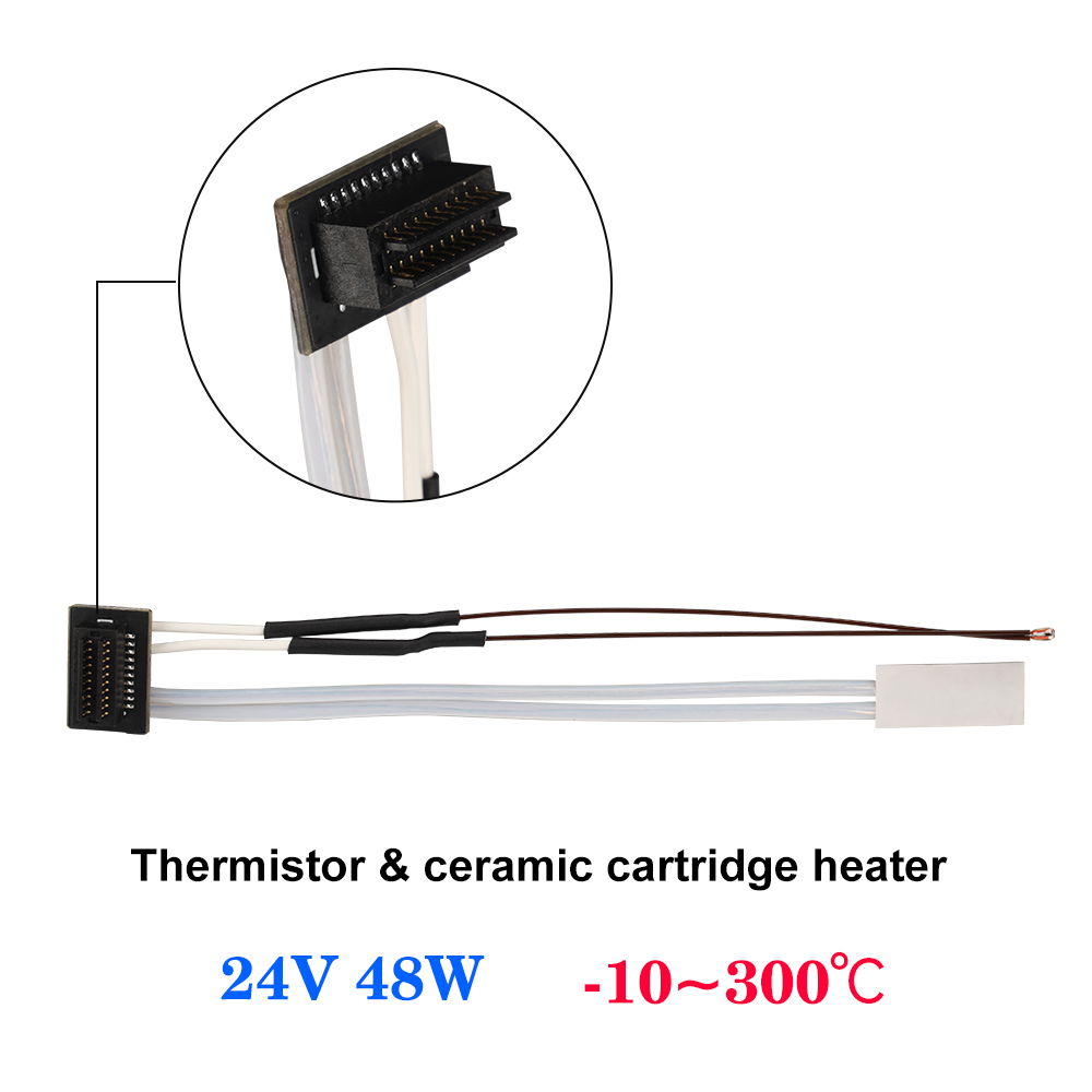 For Bambu Lab P1P Heating Tube - Ceramic Heat Emitter reseña y precio