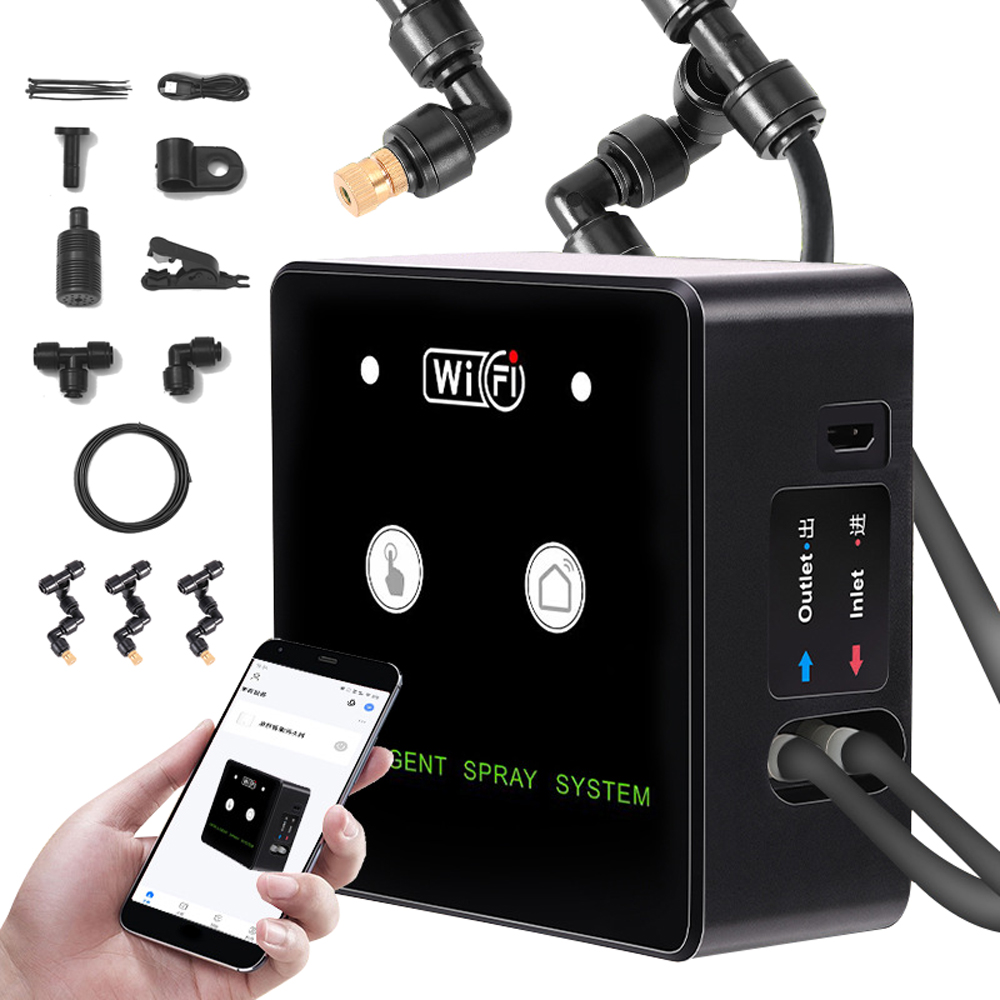 360° Rotatable Wifi Rainforest - Terrarium Fogger Ultrasonic reseña y precio