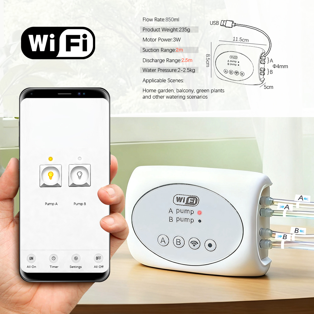 Garden Smart Dual Outlets Pump - Timer Dual Outlet reseña y precio