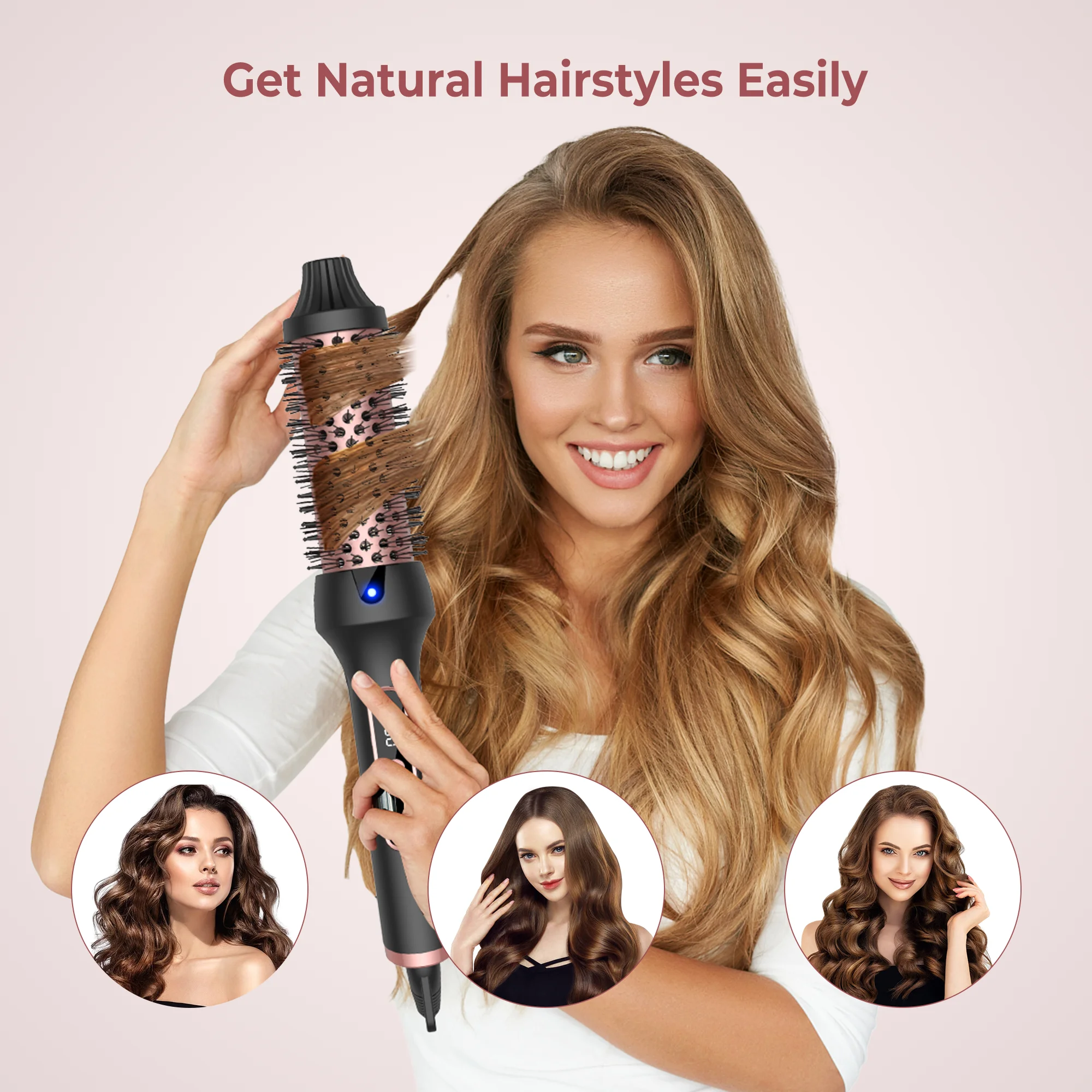 3 in1 Thermal Brush Ionic Heat - Ceramic Heat Emitter reseña y precio