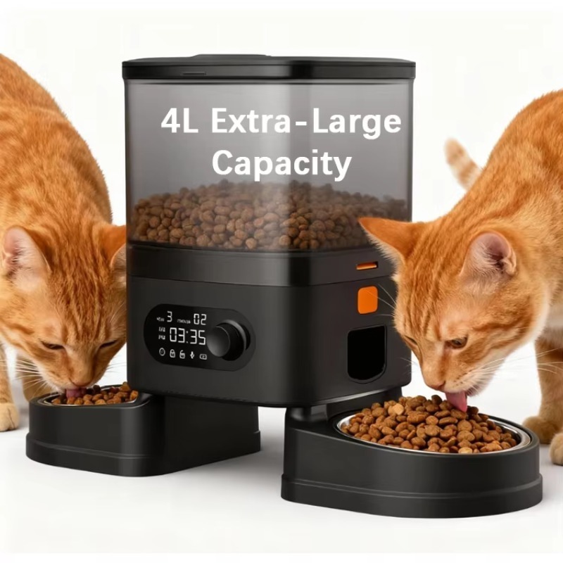 Automatic Pet Feeder Smart Cat - Timer Dual Outlet reseña y precio