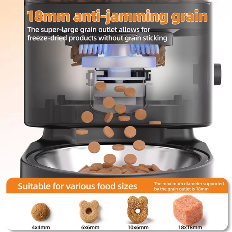 Automatic Pet Feeder Smart Cat - Timer Dual Outlet reseña y precio