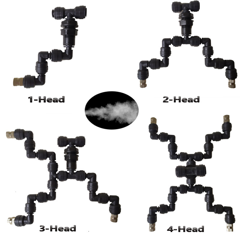 4 Head Garden Watering Reptile - Terrarium Fogger Ultrasonic reseña y precio