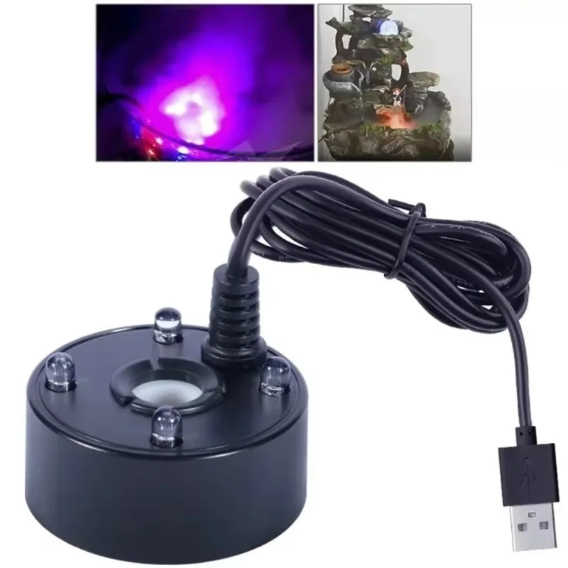 1PC 5V USB Ultrasonic Mist Mak - Terrarium Fogger Ultrasonic reseña y precio