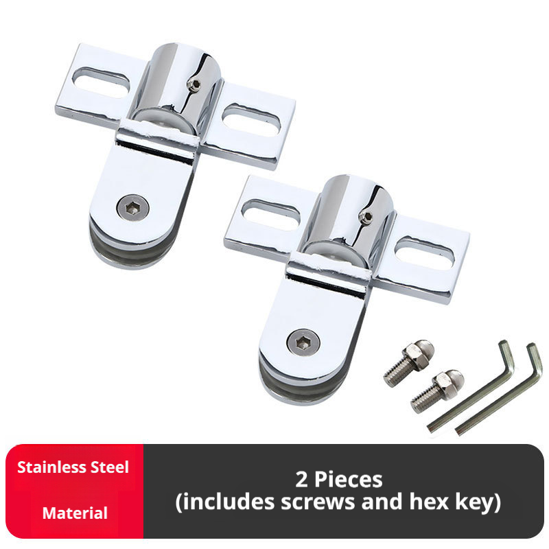 Zinc Alloy Stainless Steel Bat - Glass Door Hinge reseña y precio