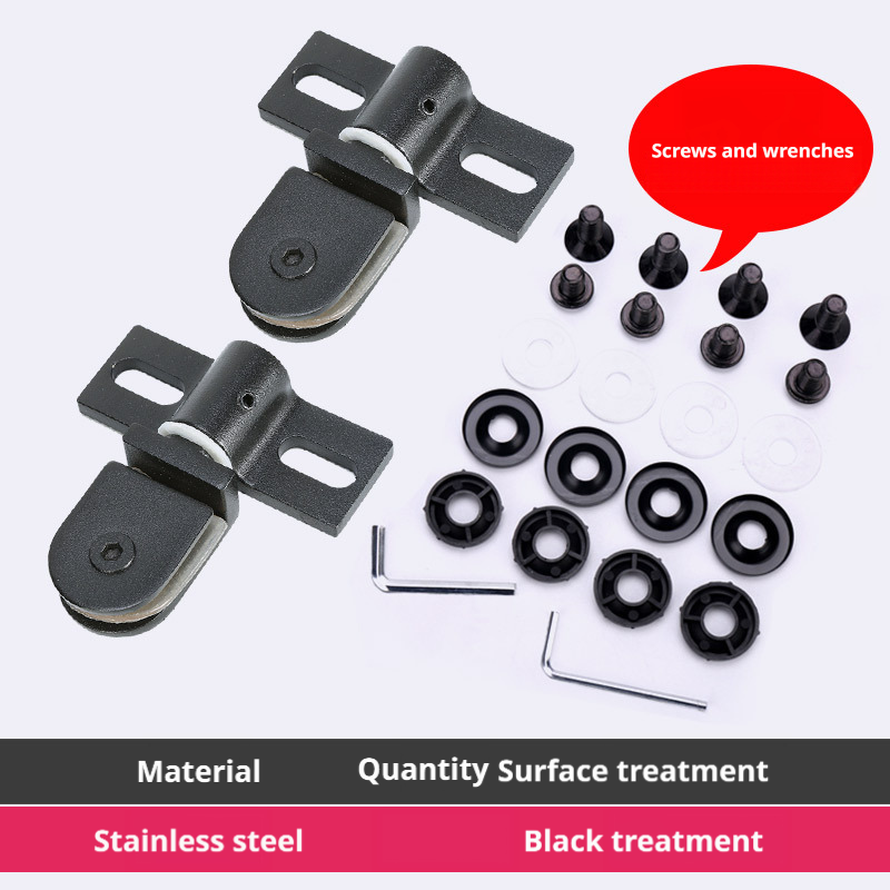Zinc Alloy Stainless Steel Bat - Glass Door Hinge reseña y precio