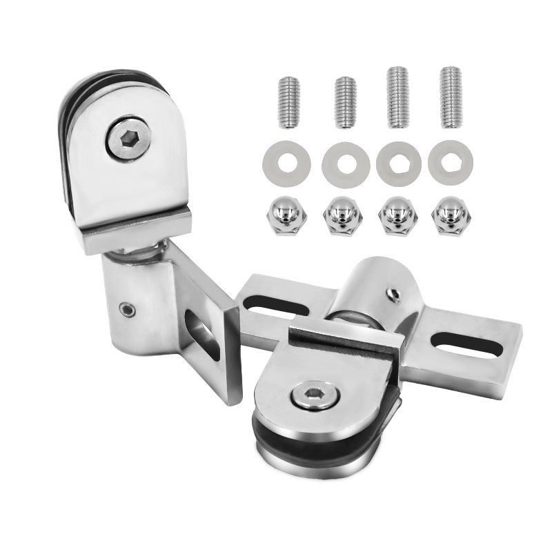 Zinc Alloy Stainless Steel Bat - Glass Door Hinge reseña y precio