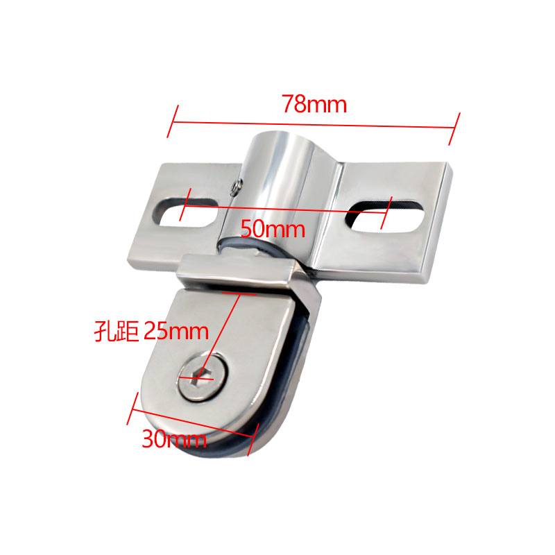 Zinc Alloy Stainless Steel Bat - Glass Door Hinge reseña y precio