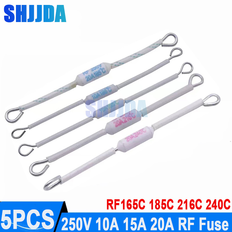 5Pcs Ceramic Thermal Fuse 250V - Ceramic Heat Emitter reseña y precio