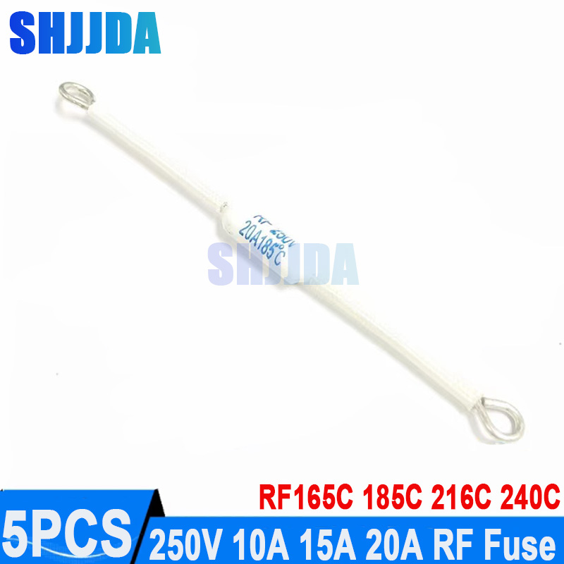 5Pcs Ceramic Thermal Fuse 250V - Ceramic Heat Emitter reseña y precio