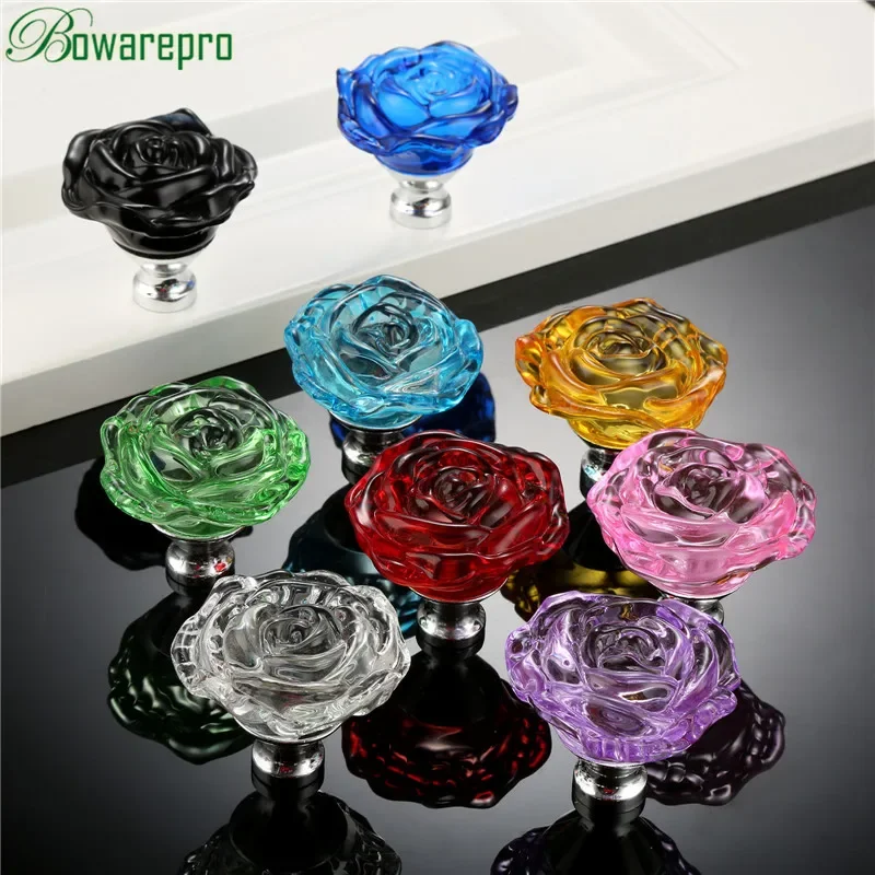 bowarepro 50MM Crystal Rose Gl - Glass Door Hinge reseña y precio
