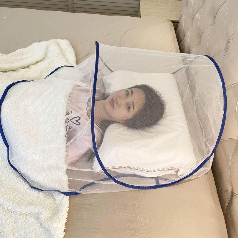 Foldable Mosquito Net Head Cov - Screen Top Mesh reseña y precio