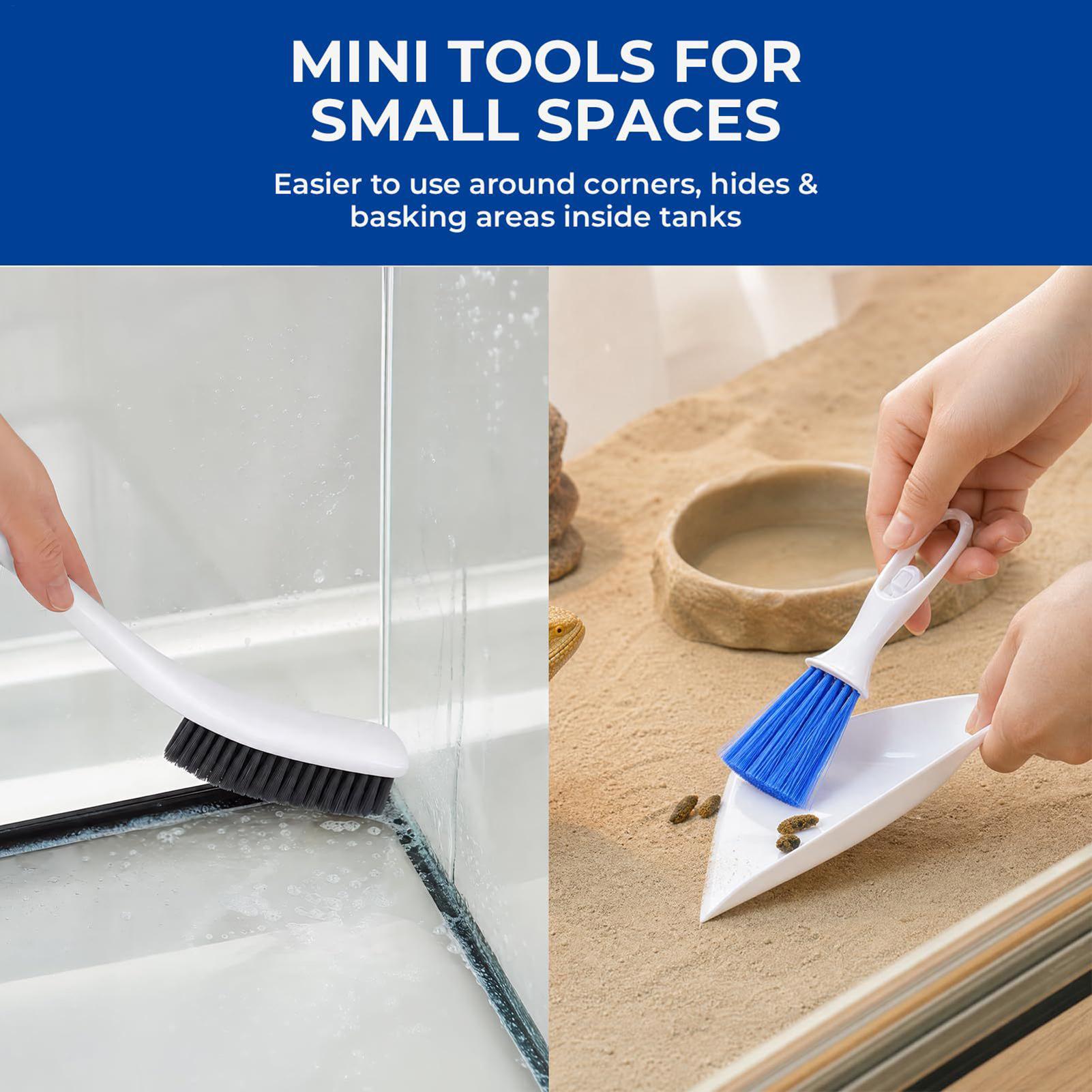 Reptile Tank Cleaning Kit With - Feeding Tong Stainless reseña y precio