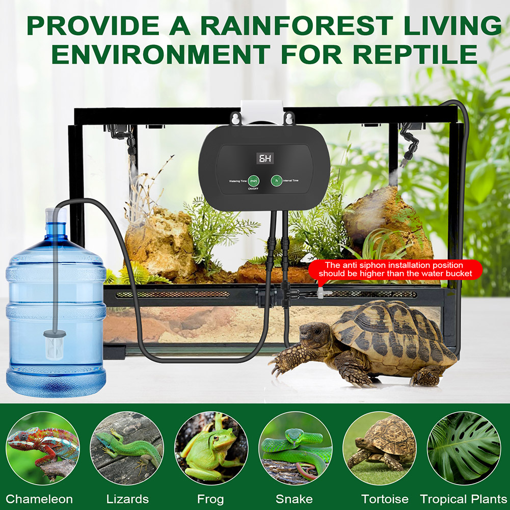 Intelligent Spray System Mist  - Terrarium Fogger Ultrasonic reseña y precio
