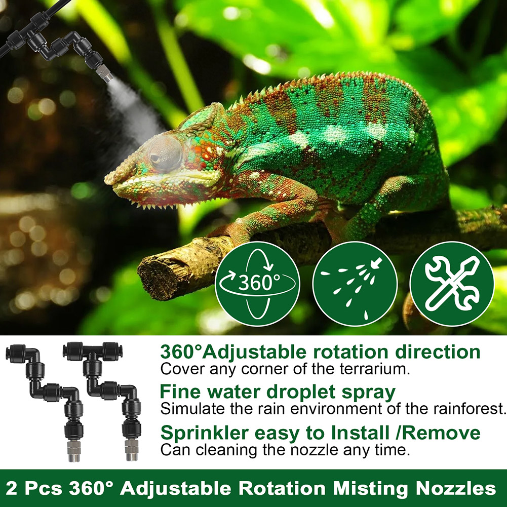 Intelligent Spray System Mist  - Terrarium Fogger Ultrasonic reseña y precio