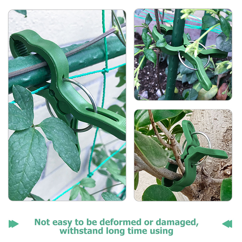 50Pcs Plant Support Clips Plas - Vine Climbing Plastic reseña y precio