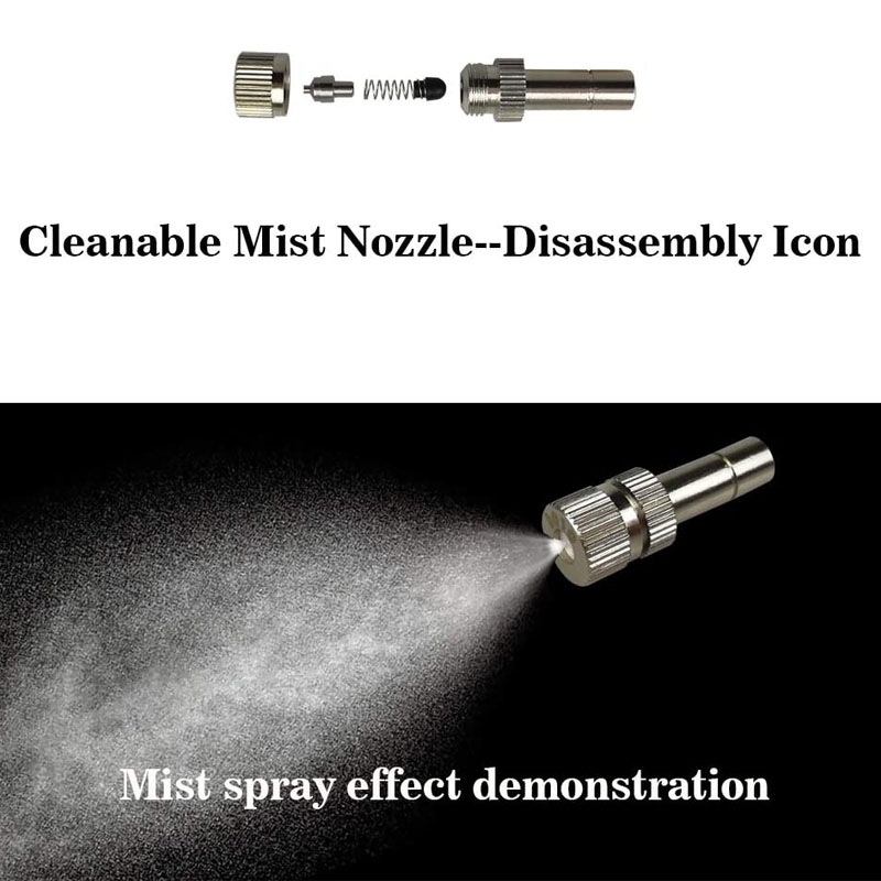 Outdoor Cooling Patio Misting  - Terrarium Fogger Ultrasonic reseña y precio