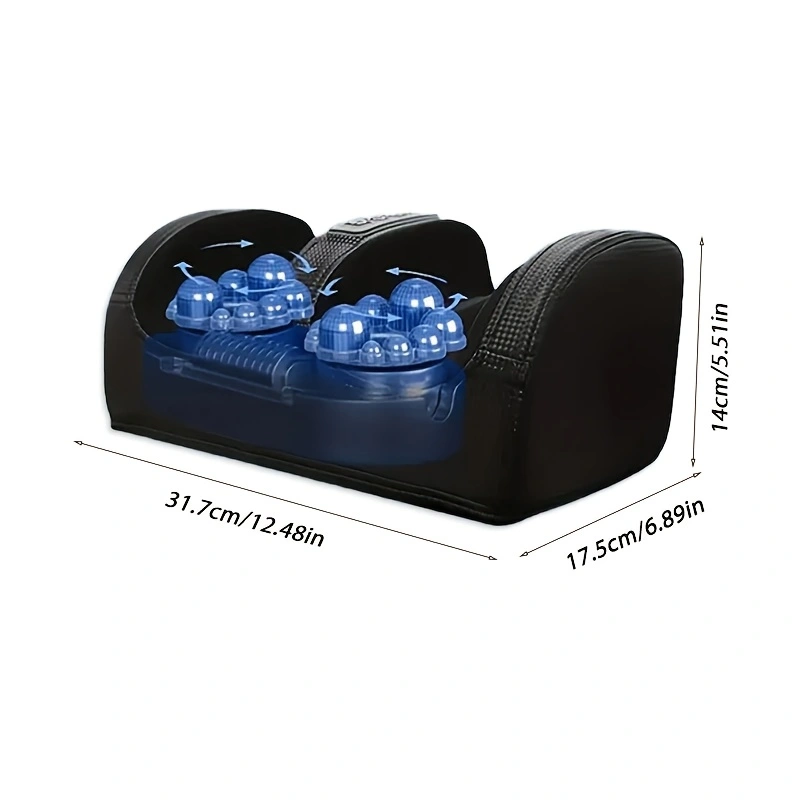Heating and Kneading Foot Mass - Timer Dual Outlet reseña y precio