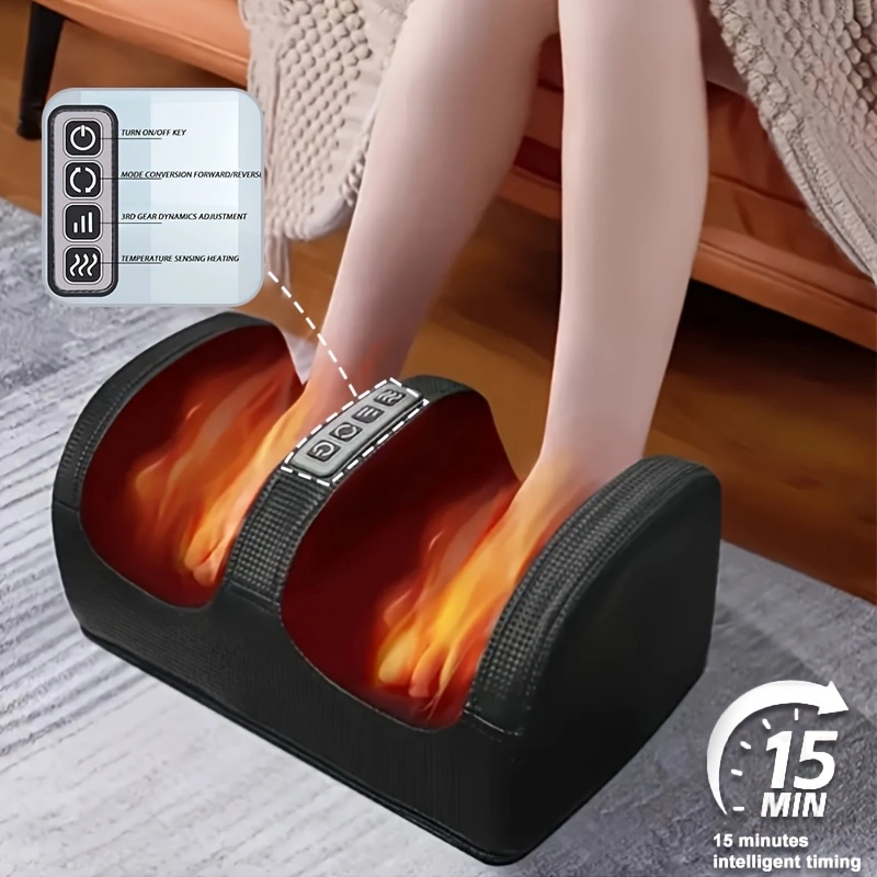 Heating and Kneading Foot Mass - Timer Dual Outlet reseña y precio