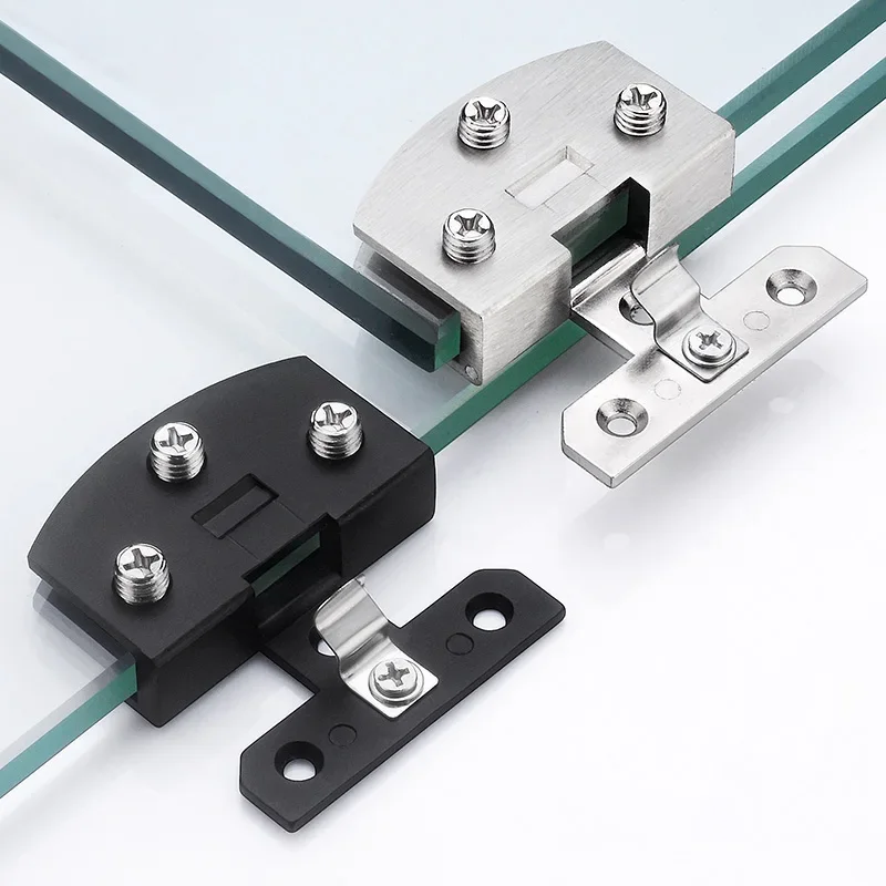 Glass Door Hinge Clamps Stainl - Glass Door Hinge reseña y precio