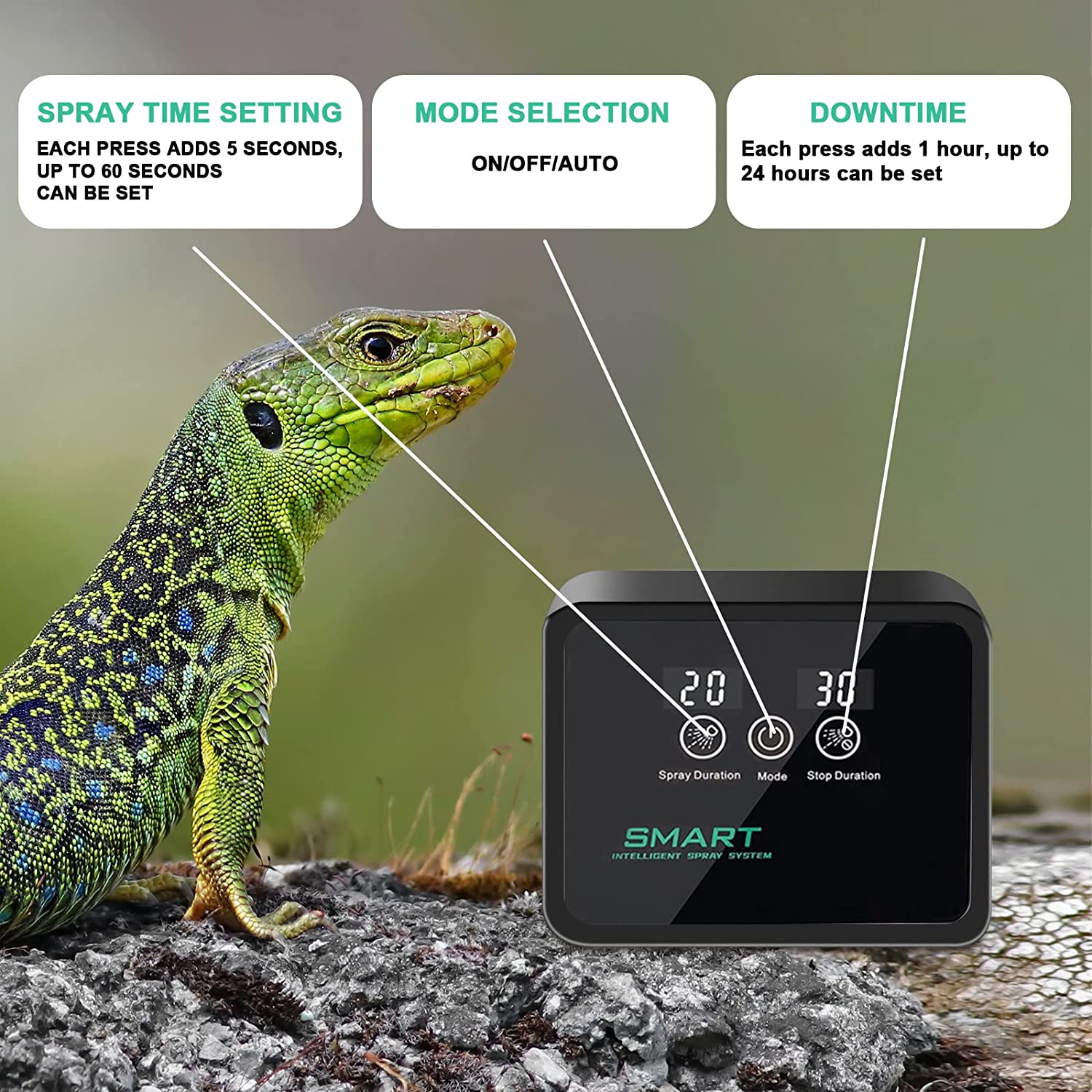 Intelligent Fogger Terrariums  - Terrarium Fogger Ultrasonic reseña y precio