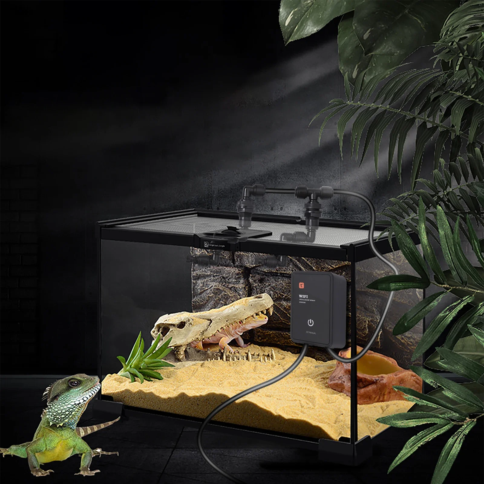Intelligent Reptile Fogger Ter - Terrarium Fogger Ultrasonic reseña y precio