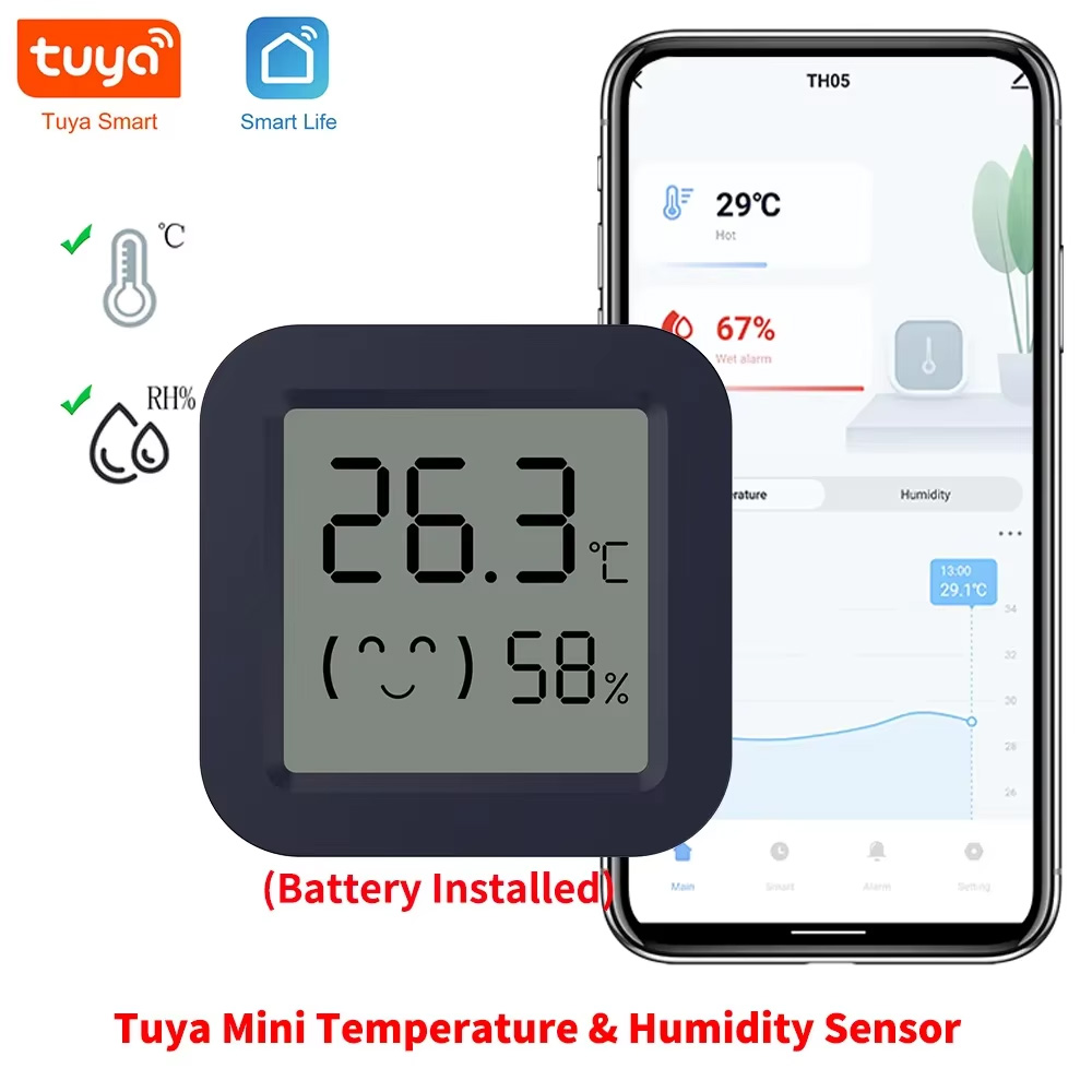 Mini Smart Thermometer Hygrome - Digital Hygrometer Probe reseña y precio