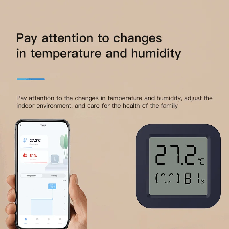 Mini Smart Thermometer Hygrome - Digital Hygrometer Probe reseña y precio