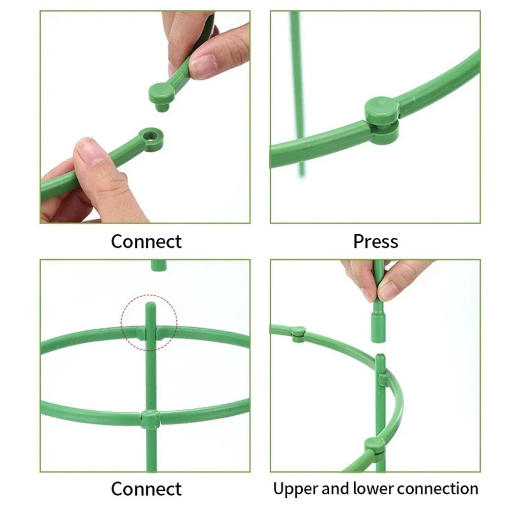 Half round Plastic Plant Suppo - Vine Climbing Plastic reseña y precio