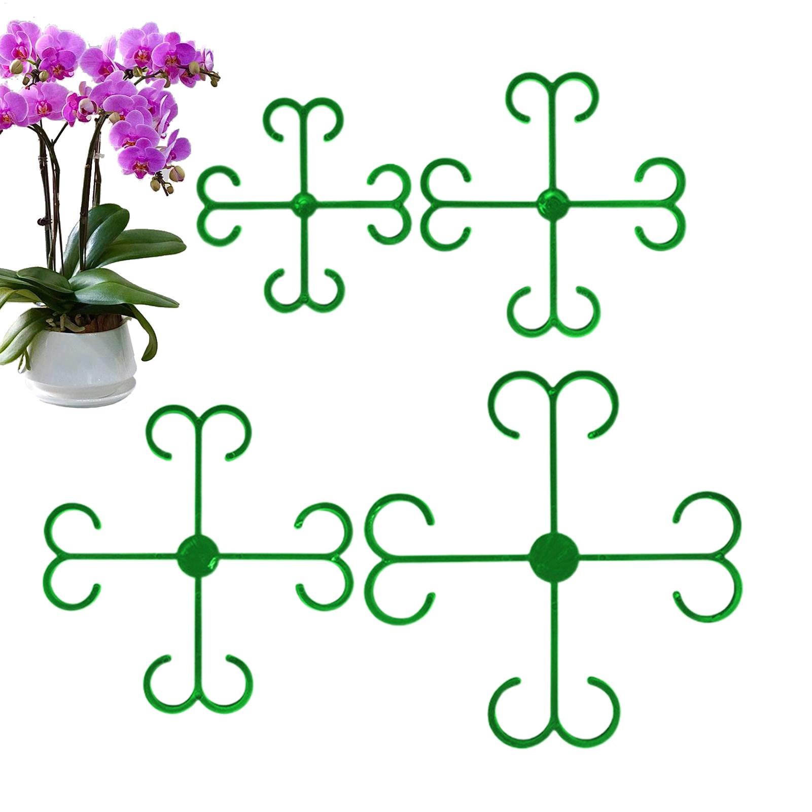 4Pcs Plant Stem Support Clips  - Vine Climbing Plastic reseña y precio