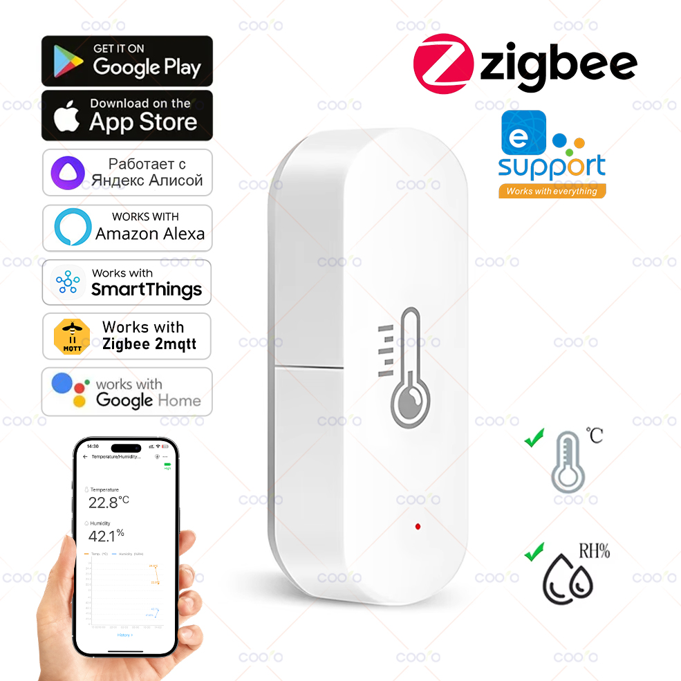 eWeLink Smart ZigBee Temperatu - Digital Hygrometer Probe reseña y precio