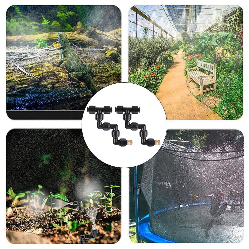 2 PCS Black Atomizing Nozzle 3 - Misting Nozzle Reptile reseña y precio