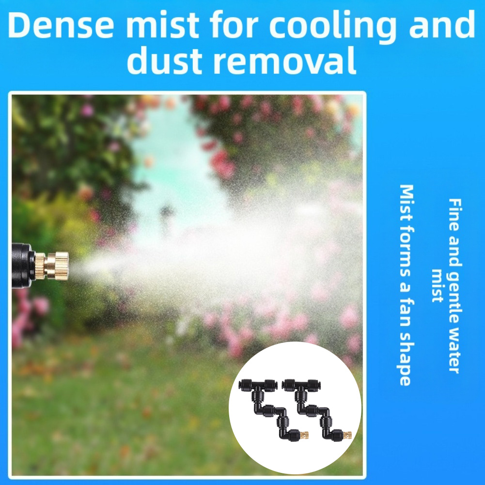 2 PCS Black Atomizing Nozzle 3 - Misting Nozzle Reptile reseña y precio