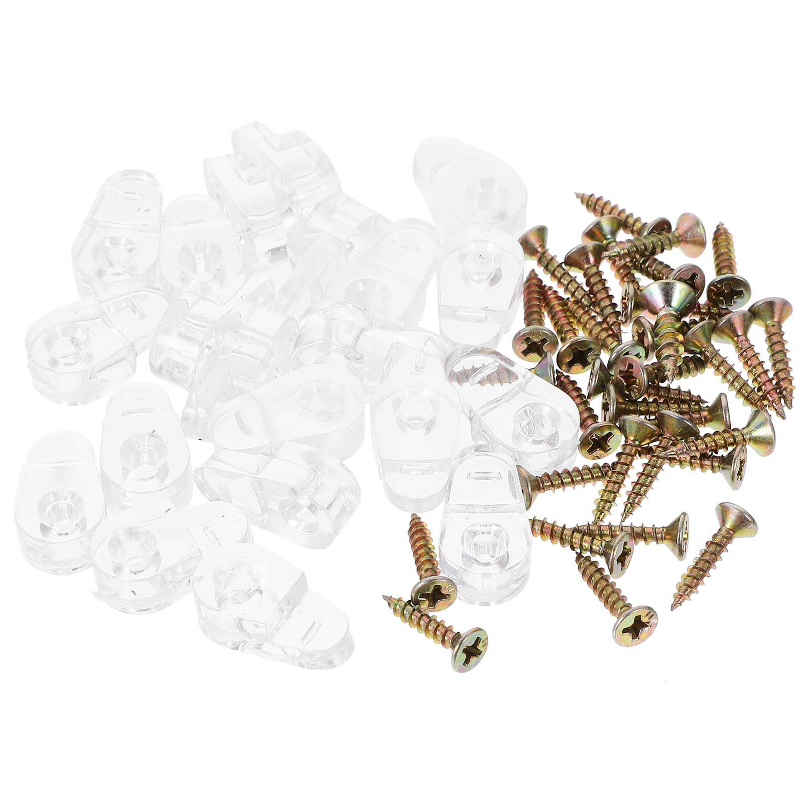 20Pcs Glass Door Clips Fixing  - Glass Door Hinge reseña y precio