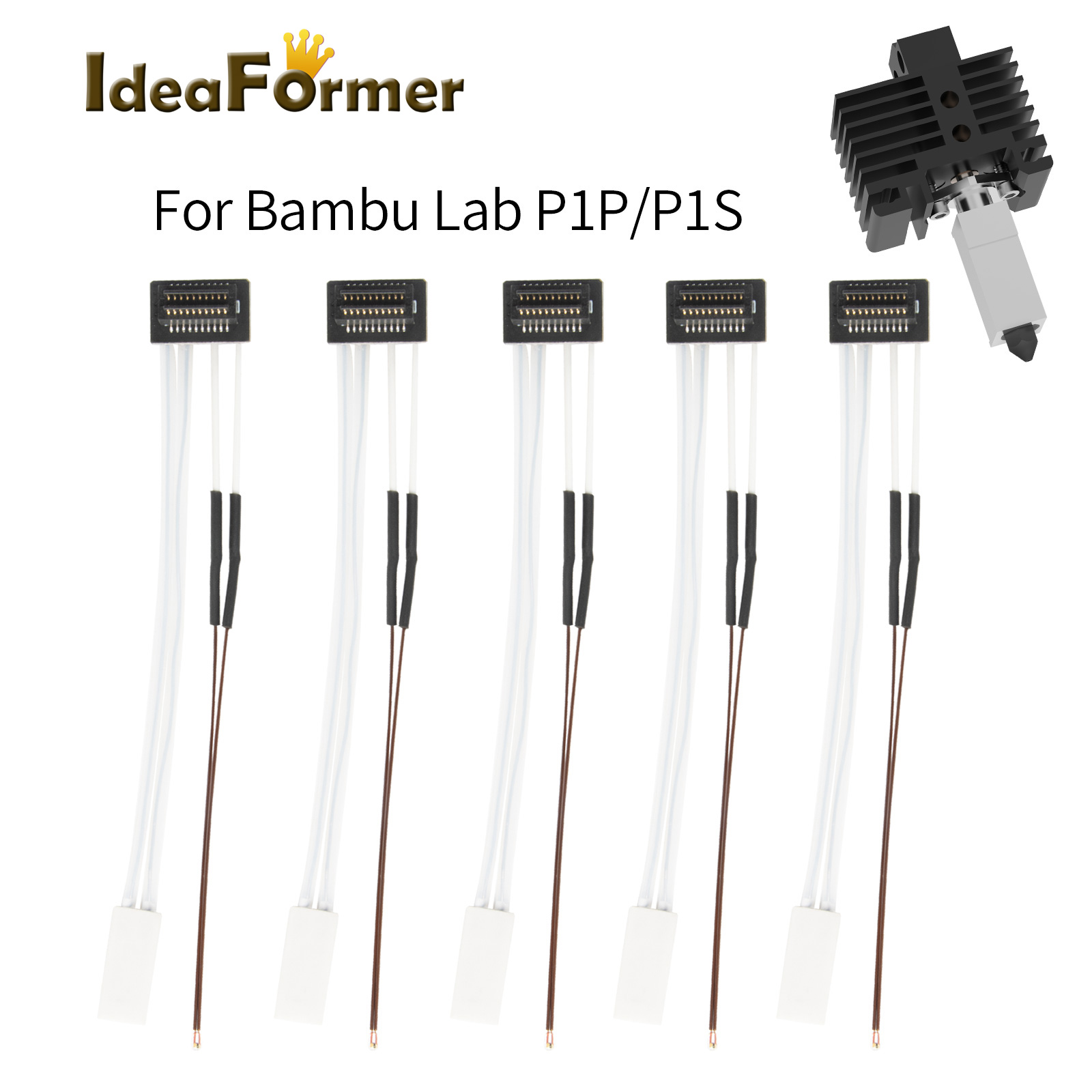 Thermistor For Bambu Lab P1P H - Ceramic Heat Emitter reseña y precio