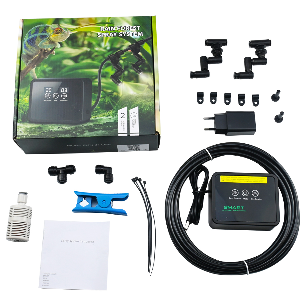 Reptile Intelligent Spray Syst - Terrarium Fogger Ultrasonic reseña y precio