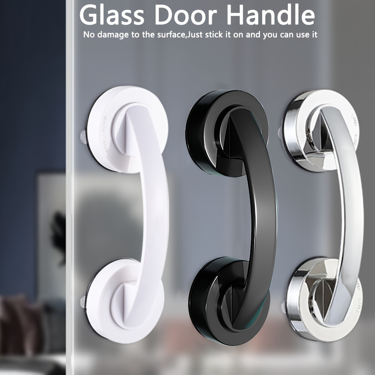 Suction Cup Door Handle No Pun - Glass Door Hinge reseña y precio