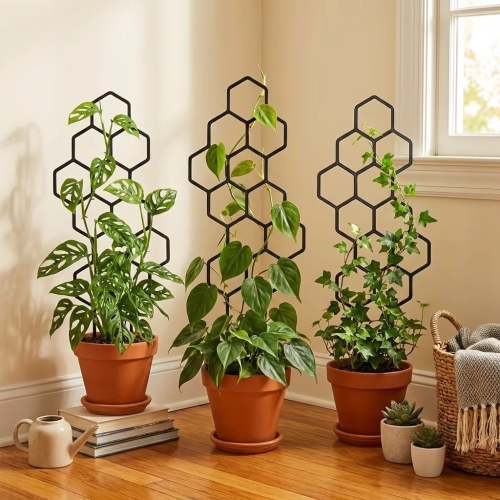 Honeycomb Design Plant Trellis - Vine Climbing Plastic reseña y precio