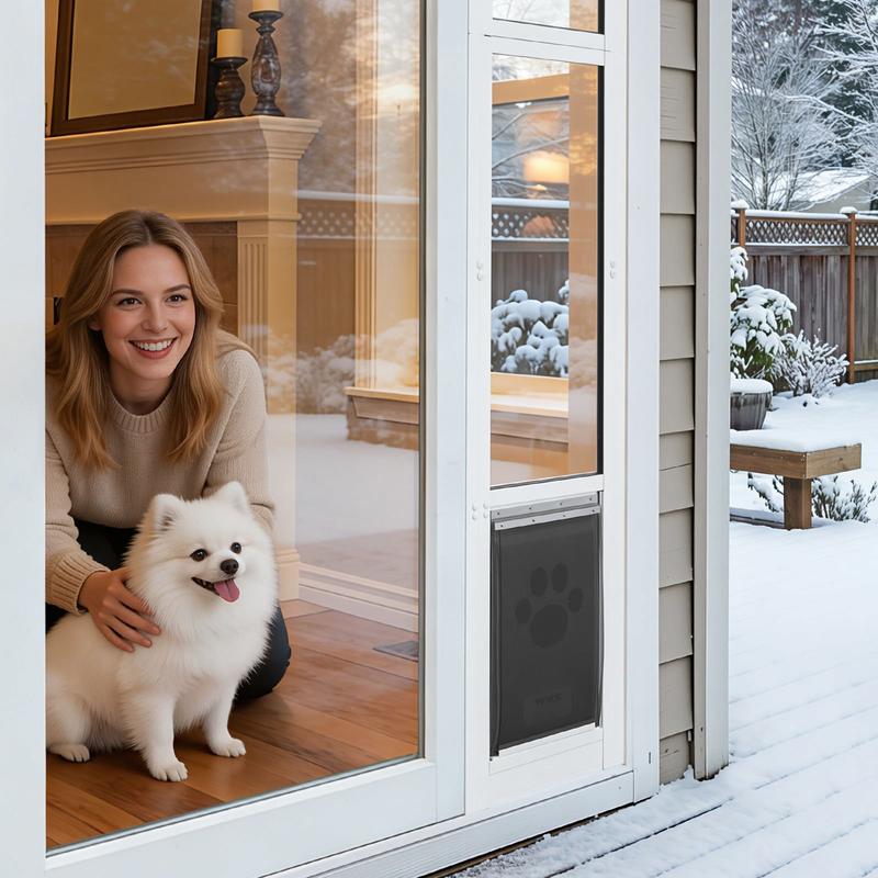 Dog Door for Sliding Glass Doo - Glass Door Hinge reseña y precio