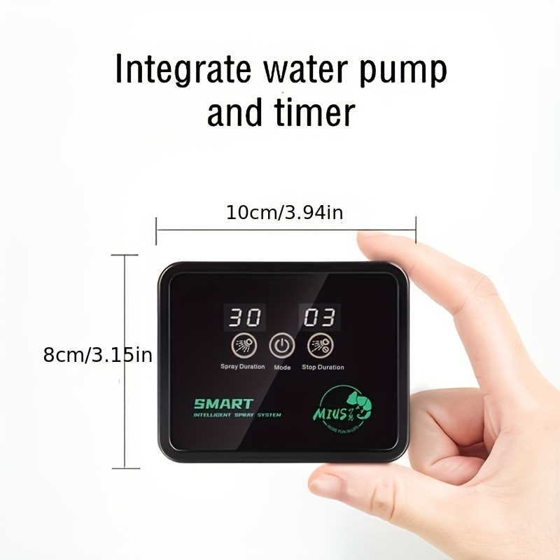 Intelligent Spray System Mist  - Terrarium Fogger Ultrasonic reseña y precio