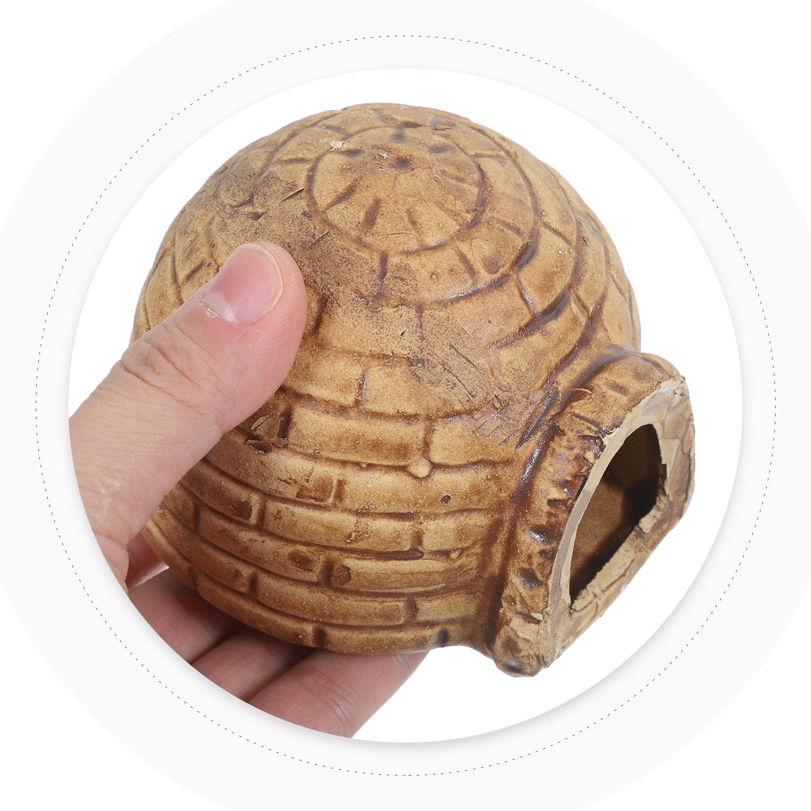 Ceramic Pleco Caves Aquarium F - Hide Cave Ceramic reseña y precio